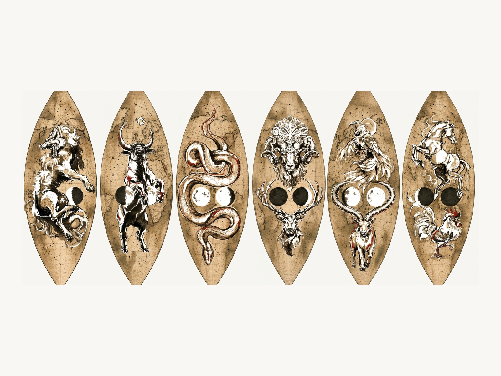 Axis Mundi: The Three-Layered Universe — Graduation Project · Rug & Textile Design by Selin Uysal